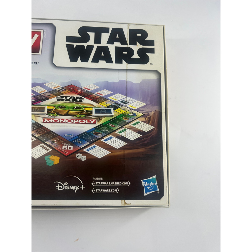 Monopoly: Star Wars The Child Edition Board Game for Kids and Families New - Picture 4 of 9